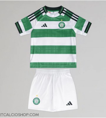 Celtic Prima Maglia Bambino 2025-26 Manica Corta (+ Pantaloni corti)